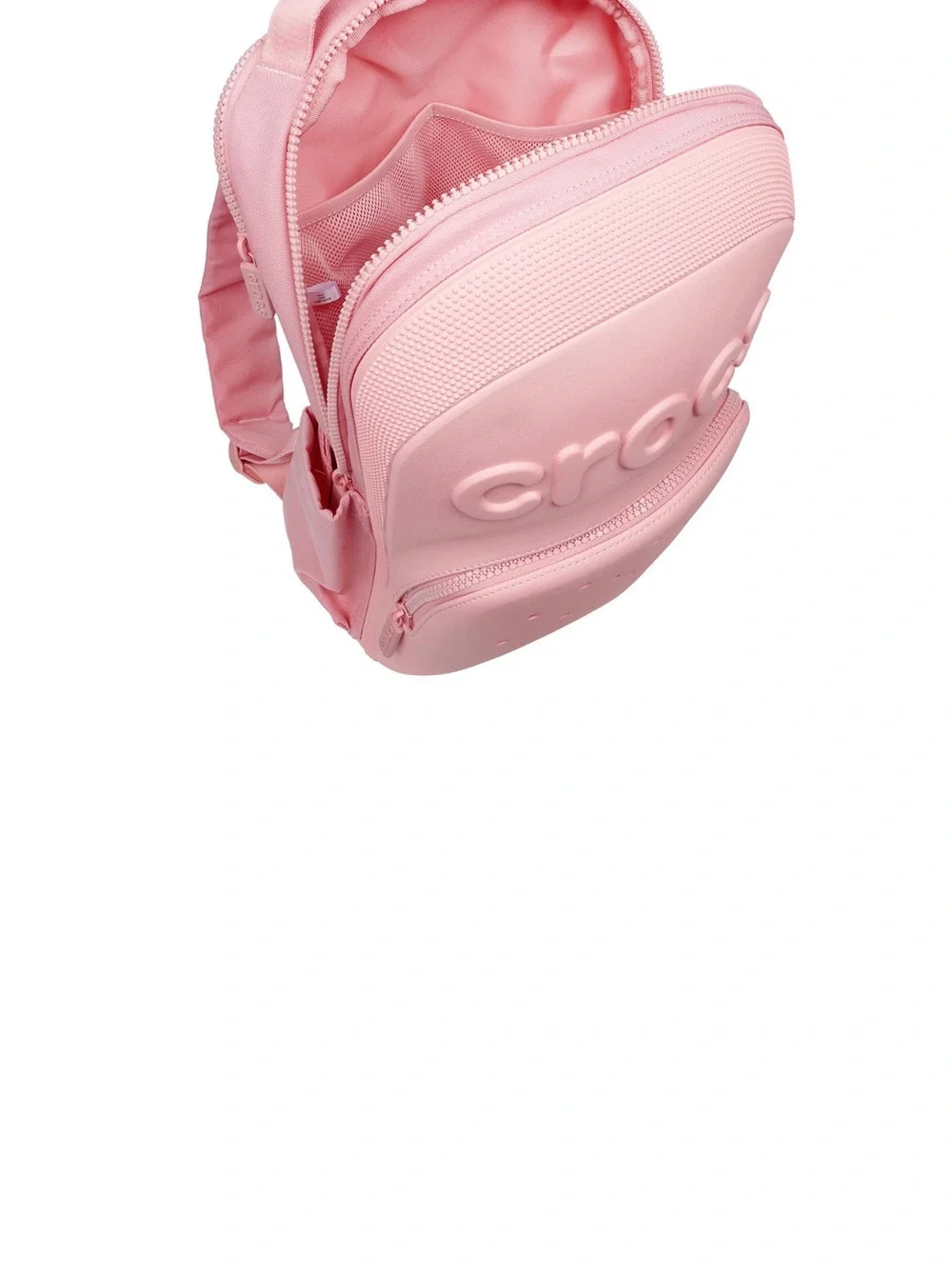 CROCS Pink Rubber Belt Bag